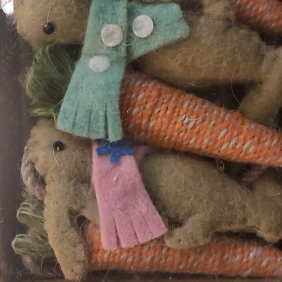 🏠 NWOT 6 ft Bunny & Carrots Garland 🐇🥕 - Picture 7 of 7